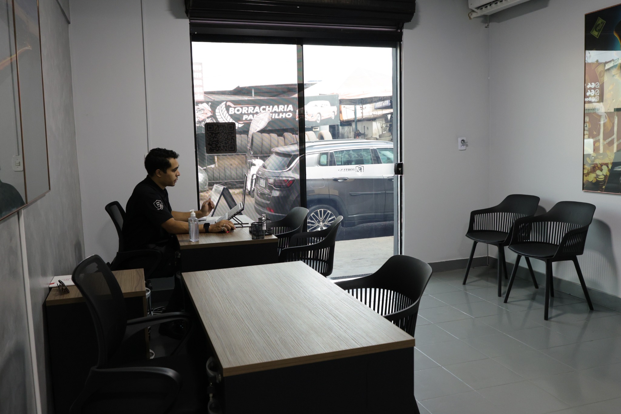 Ambiente interno de atendimento