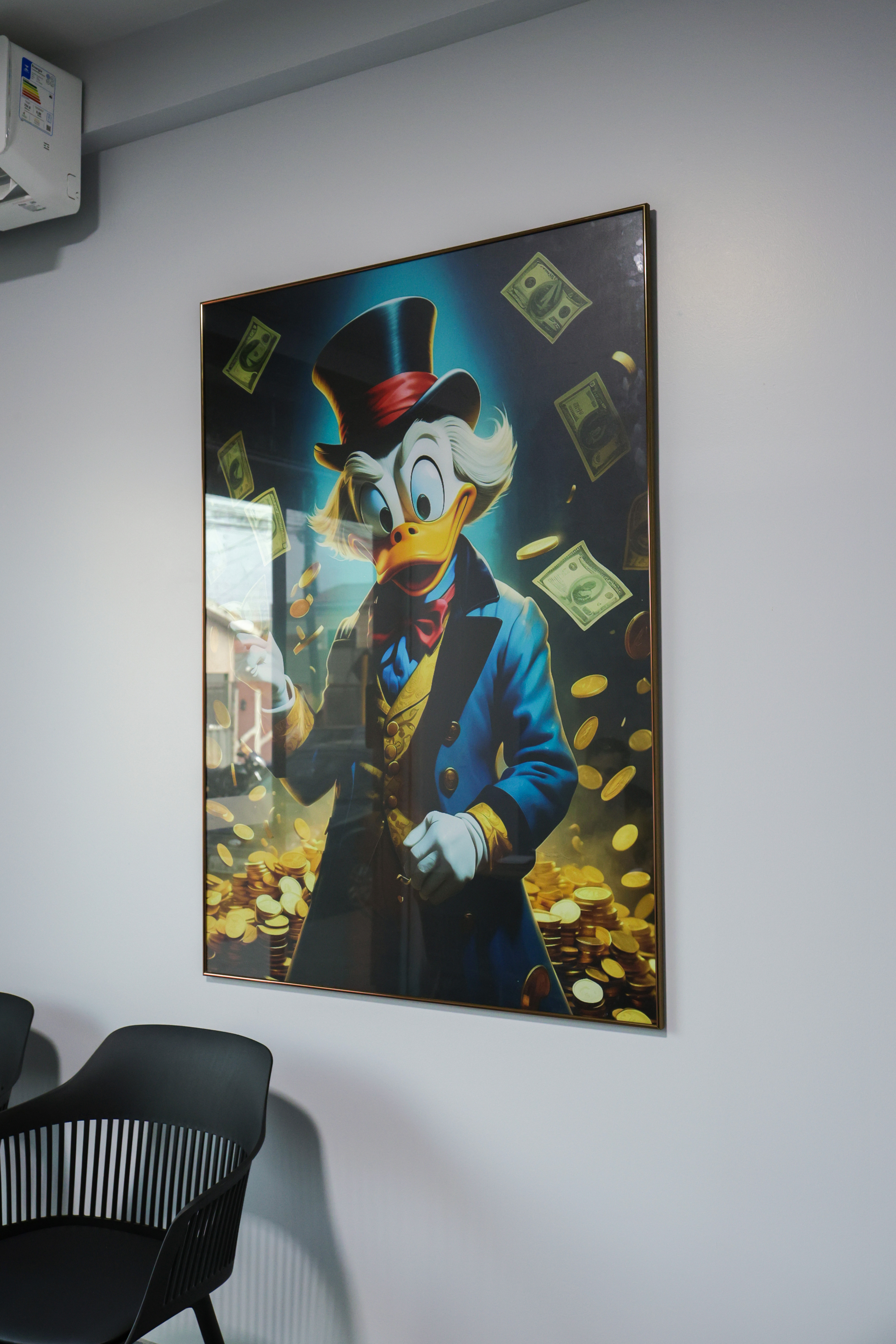 Detalhe do ambiente interno da Fortuna Crédito